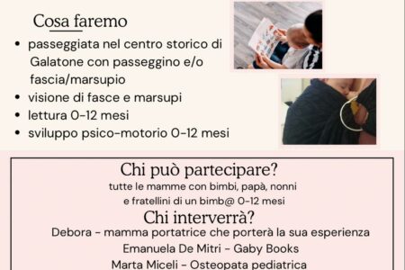 Take Your Time, il nuovo evento per tutte le famiglie con bebè